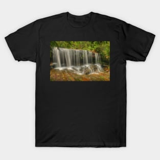 Lower Somersby Falls .. the lateral view T-Shirt